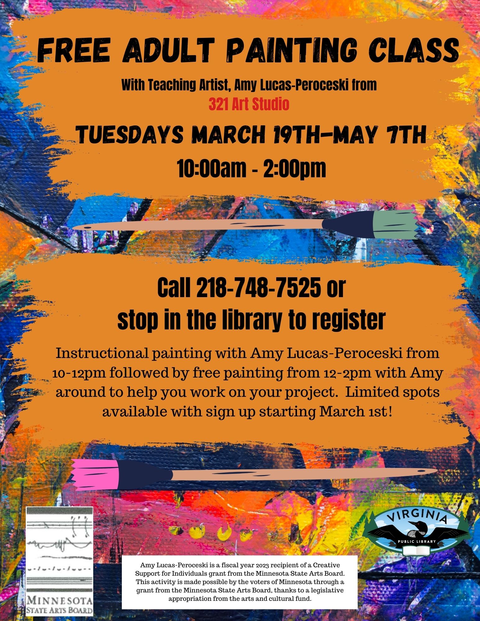 321 Art Studio Adult Class